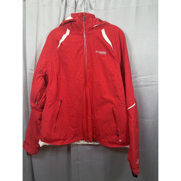 Columbia Titanium Jacket Mens XL Omni-Tech Omni-Heat Waterproof - Main Image